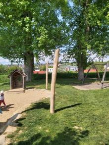Sonnenschutz Spielplatz Stadtpark