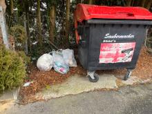 illegale Müllablagerung
