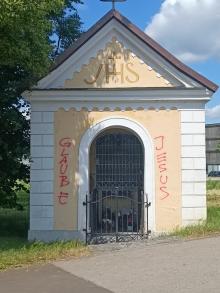 Vandalismus an Kapelle